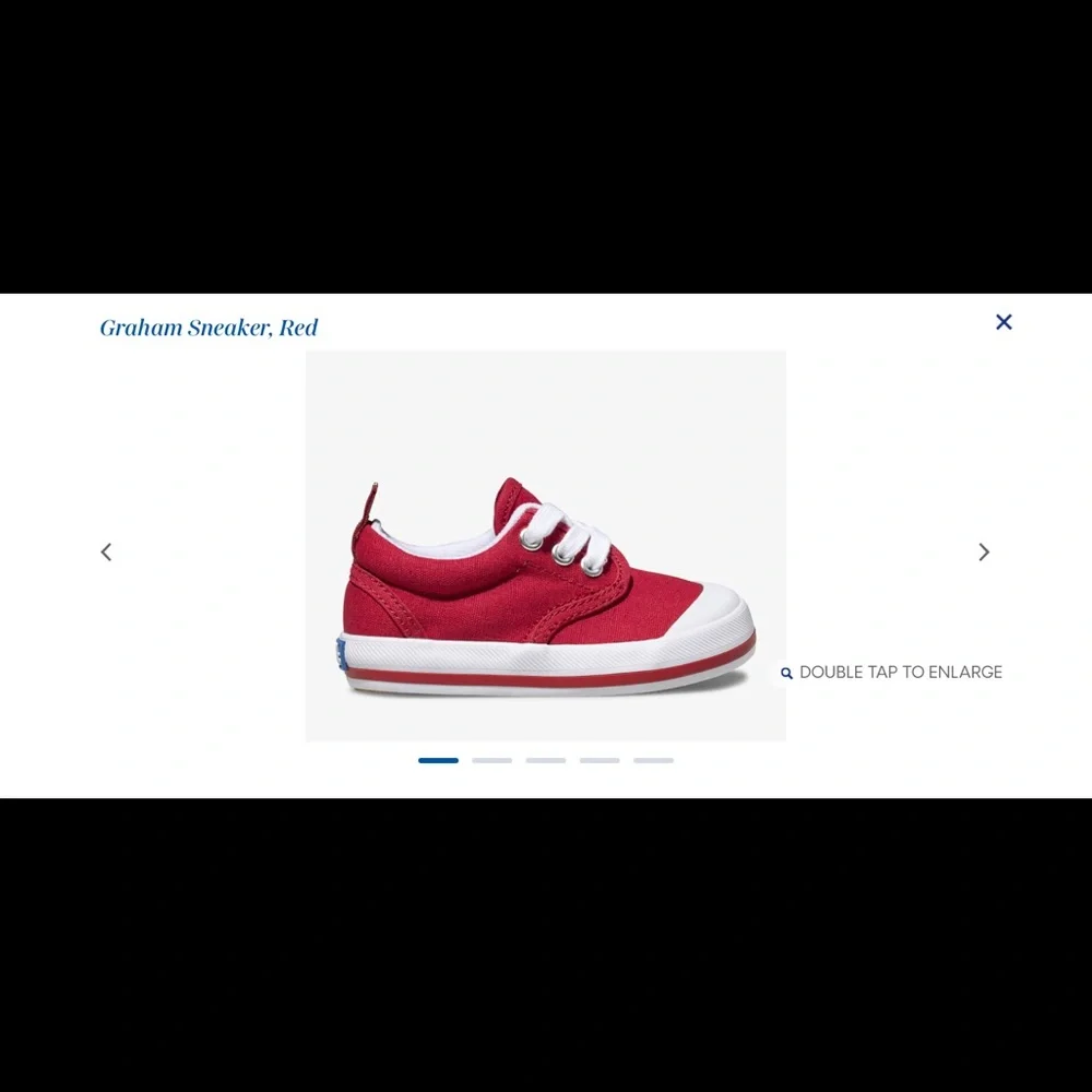 Red Boys Keds - Graham - Picture 4 of 5